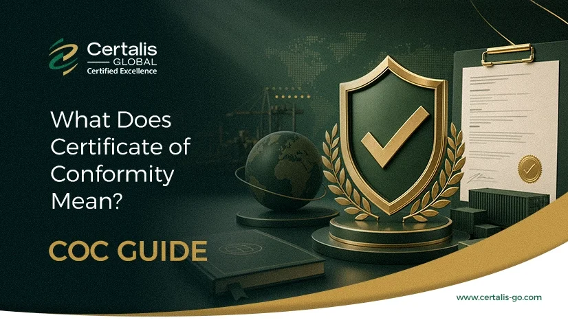 What Does Certificate of Conformity Mean