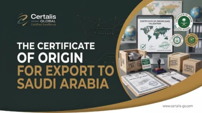 Certificate of Origin for Export to Saudi Arabia